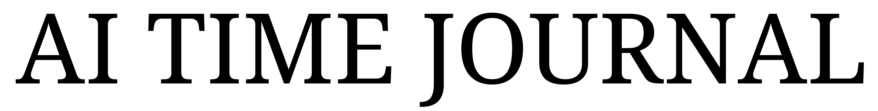 Ai Time Journal Logo